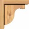 Ekena Millwork Del Monte Smooth Corbel w/Backplate, Western Red Cedar, 5 1/2"W x 8"D x 8"H COR06X08X08DEL01SWR - alternate 4